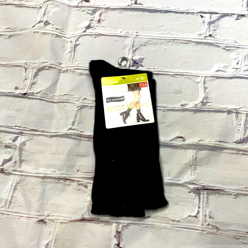Women’s No Nonsense Mid Calf Boot Socks